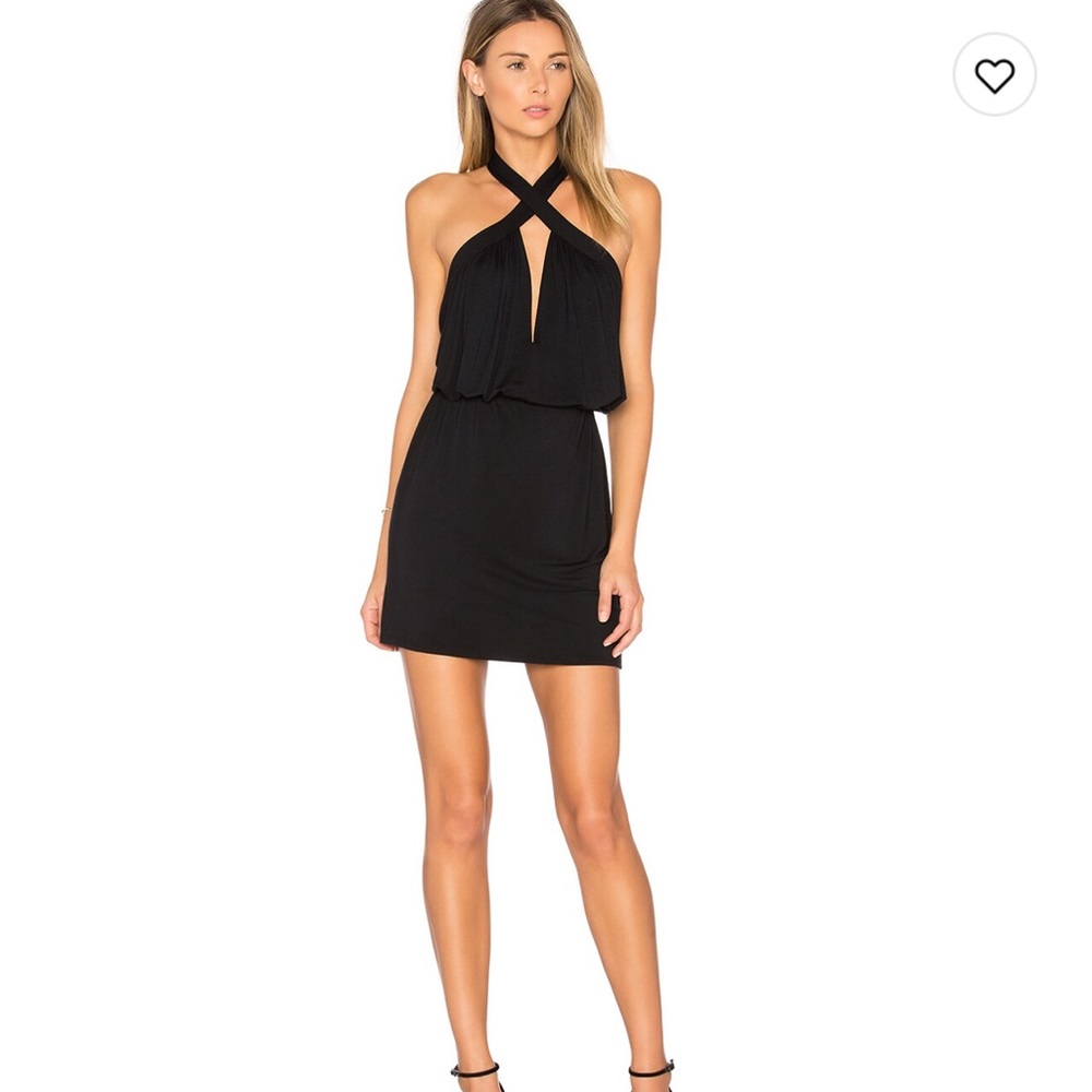 Cross Front Mini Dress